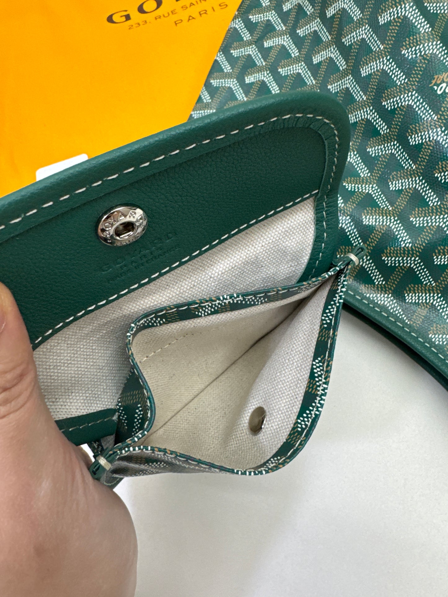 GOYARD Mini Boheme Hobo 綠色