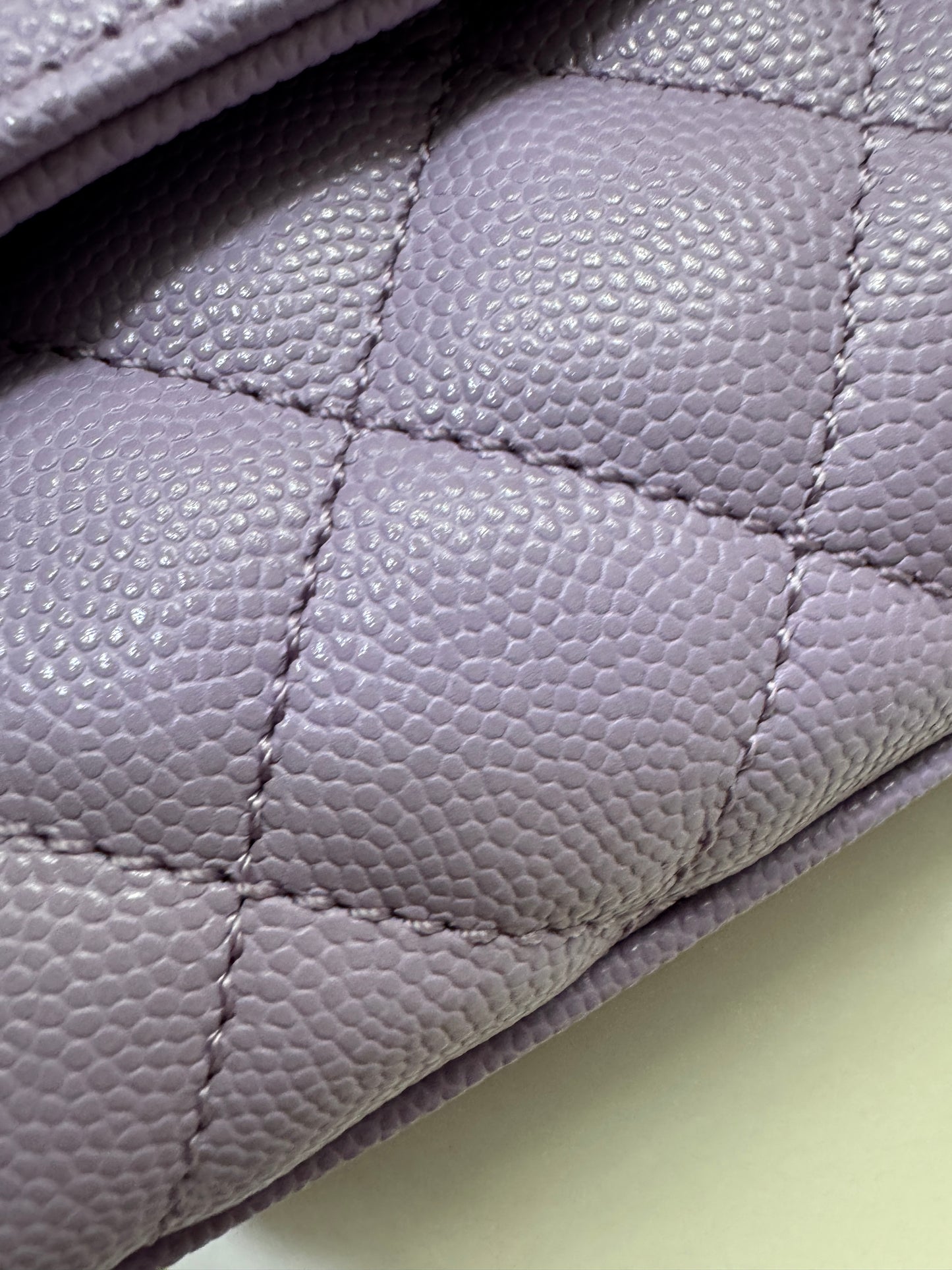 CHANEL Coco Handle 24P紫色 Small