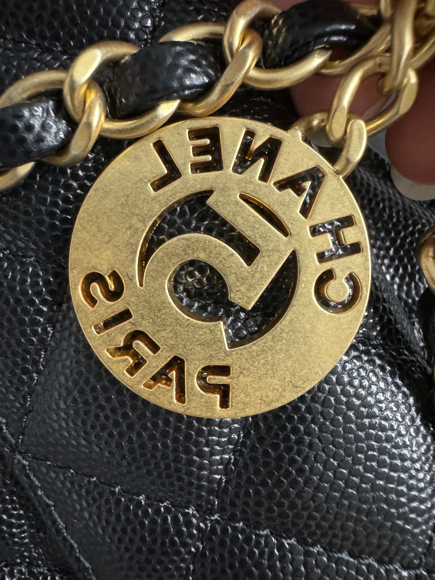 CHANEL 23B Hobo 天貓精靈 荔枝牛皮