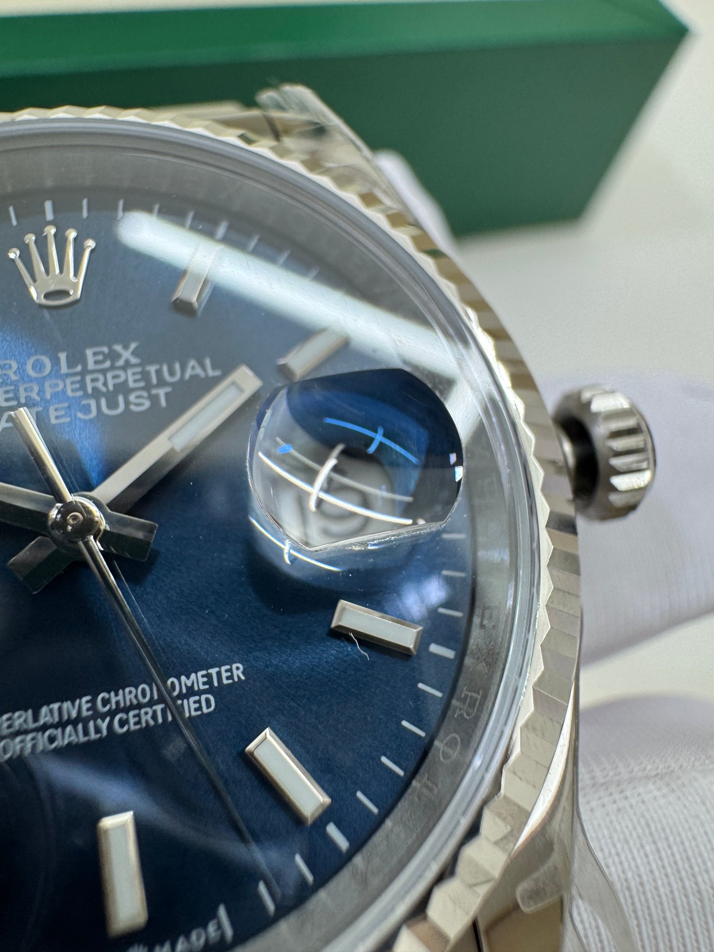 ROLEX Datejust 36mm 太陽圈藍盤 M126234