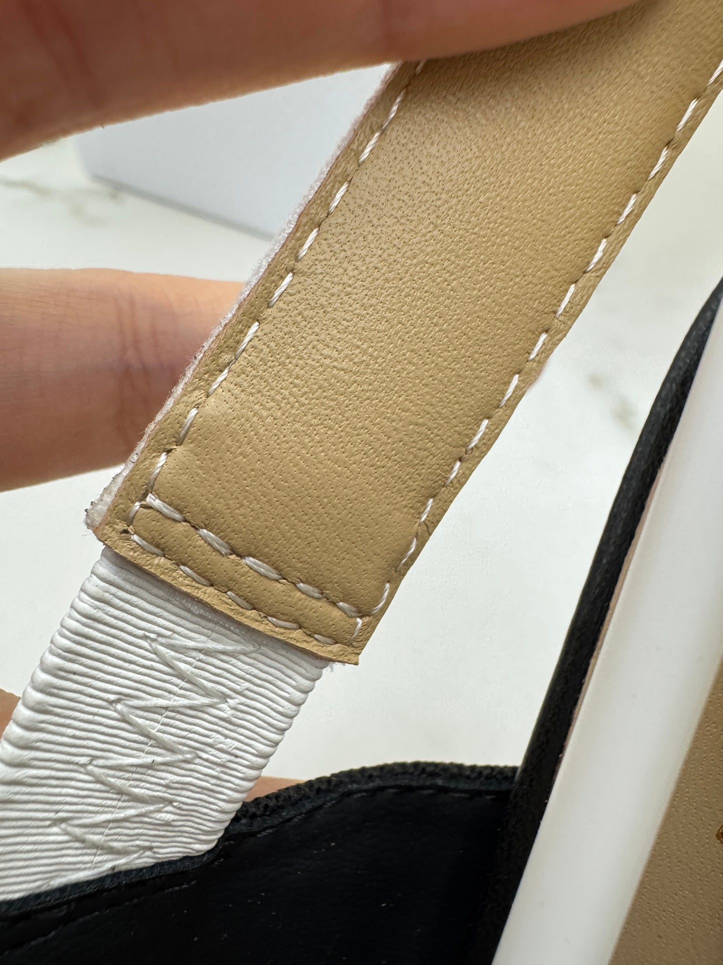 DIOR J'adior Slingback 黑色科技布 10cm