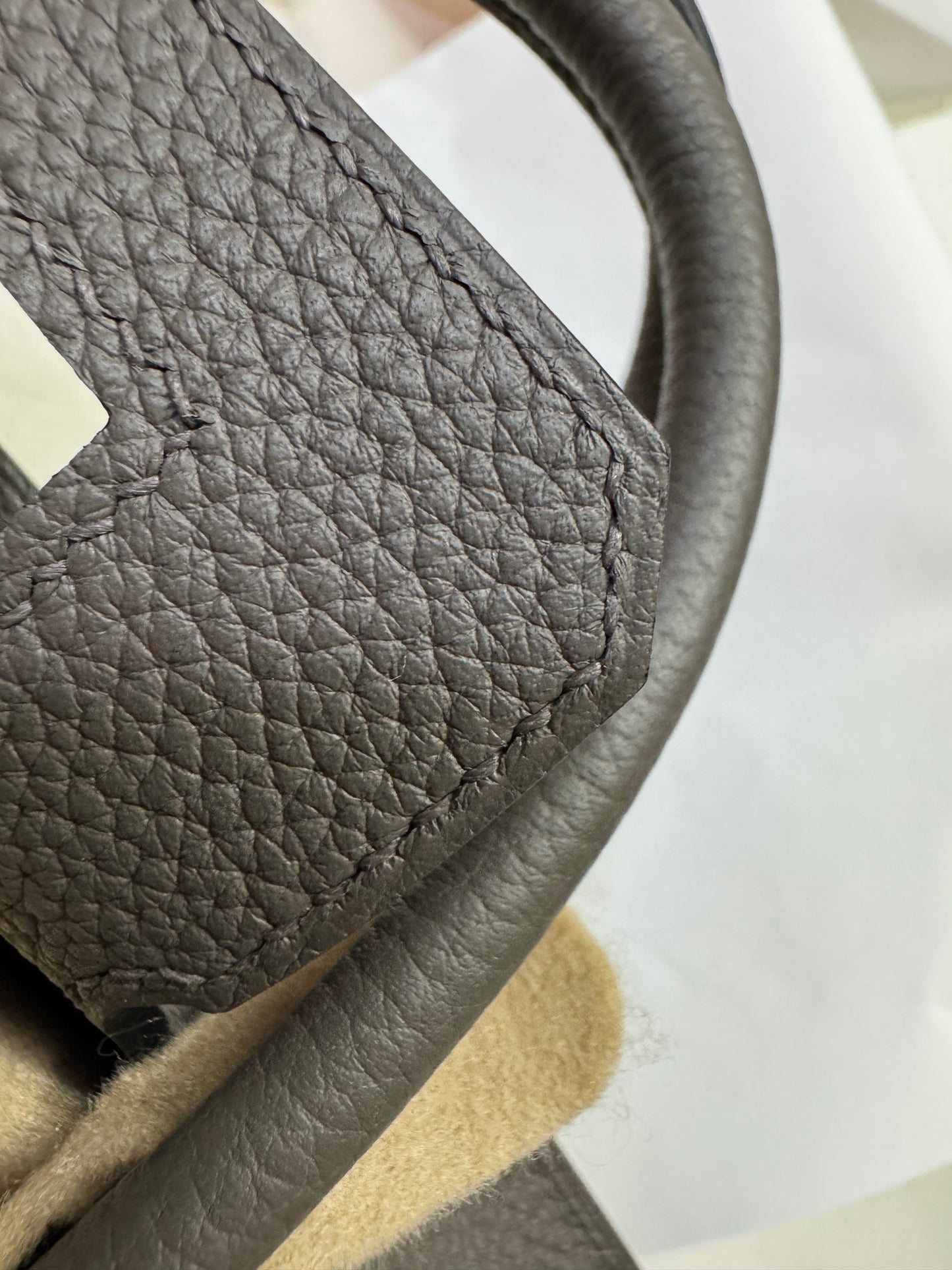 HERMES Birkin 25 錫器灰 銀扣 Togo 8F Etain PHW