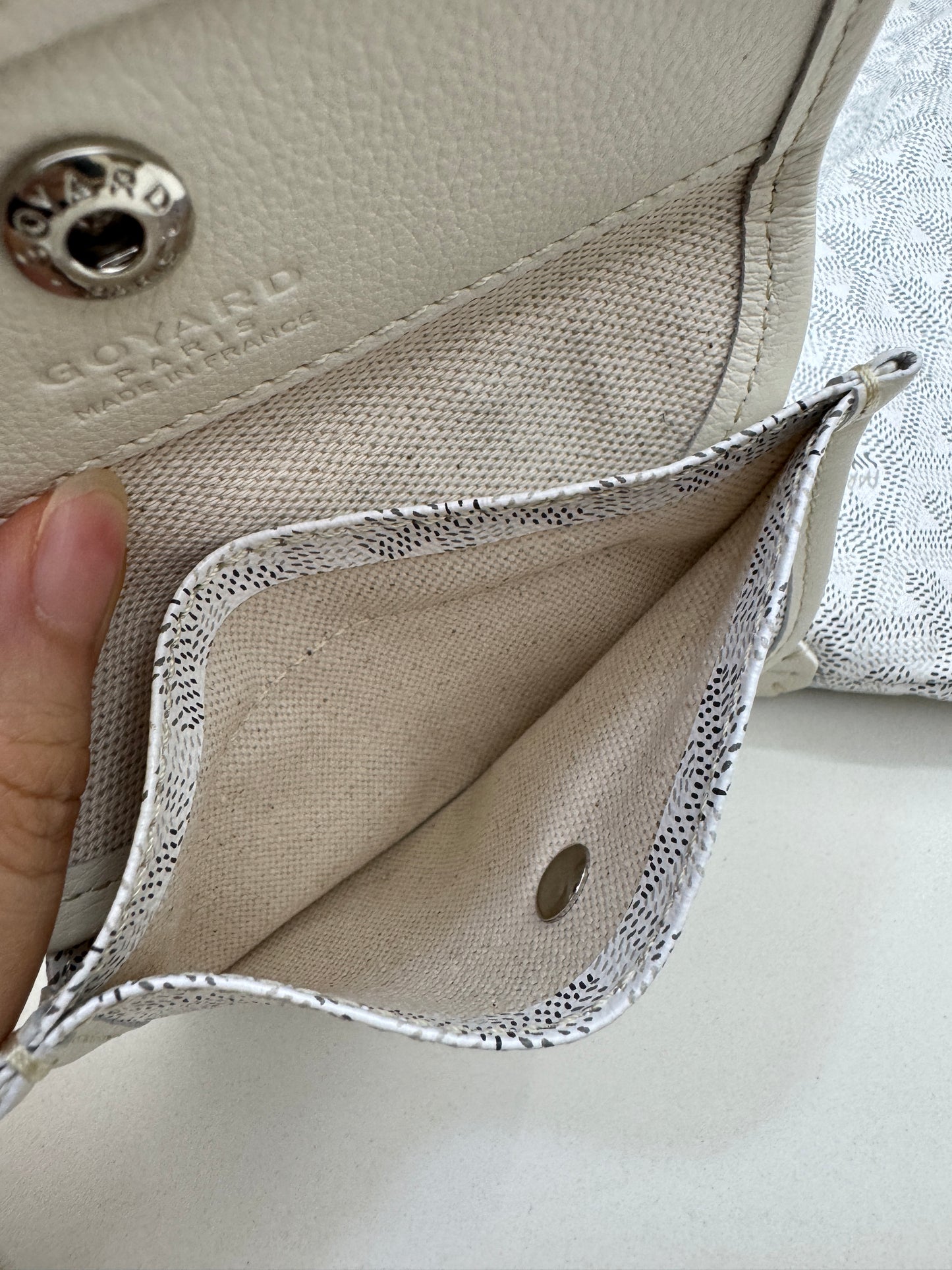 GOYARD Mini Boheme Hobo 白色