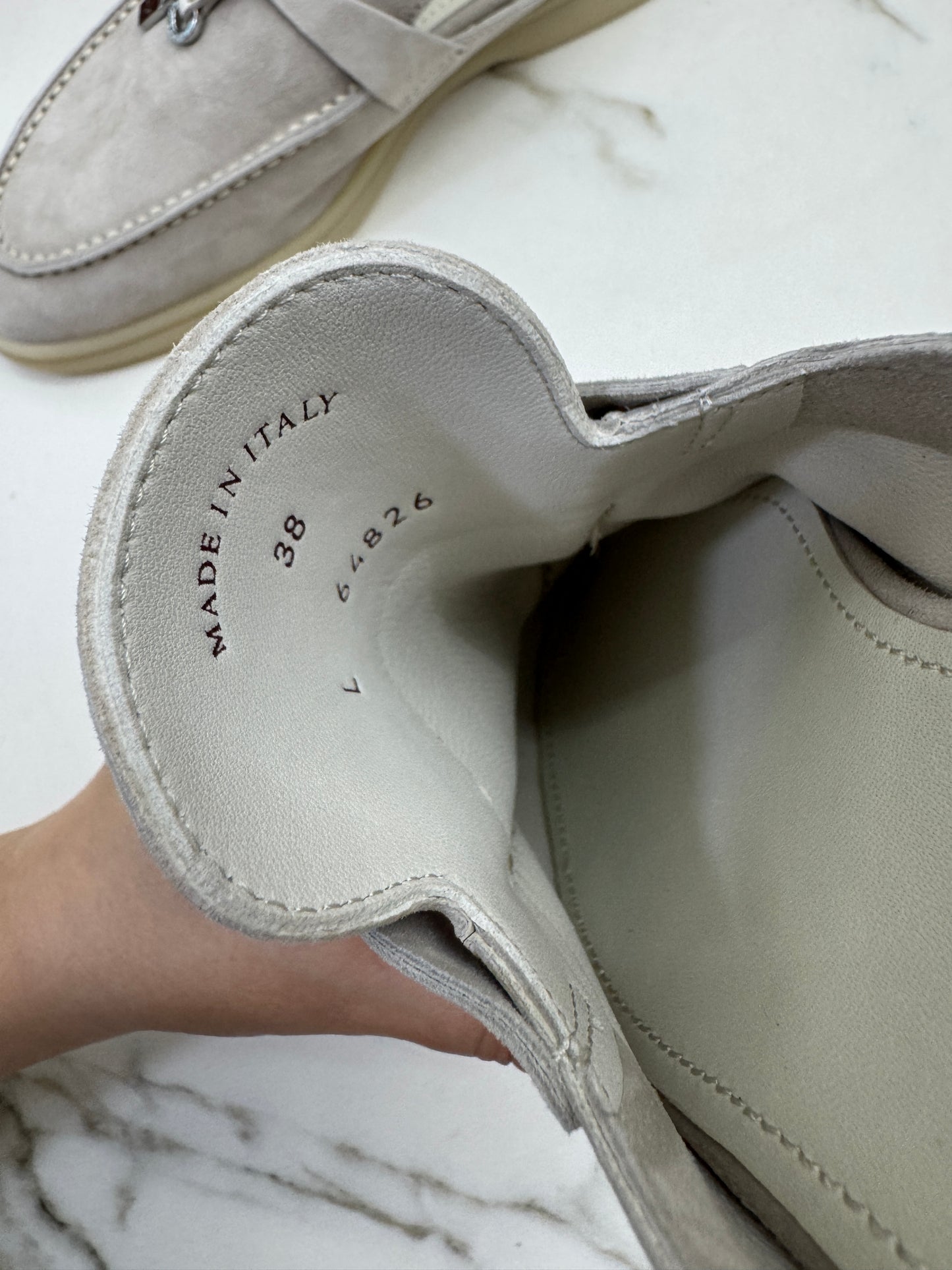 LORO PIANA Charms Walk Babouche Loafers