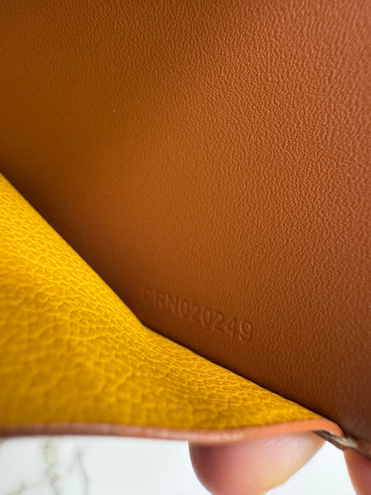 GOYARD St Sulpice Cardholder 焦糖棕