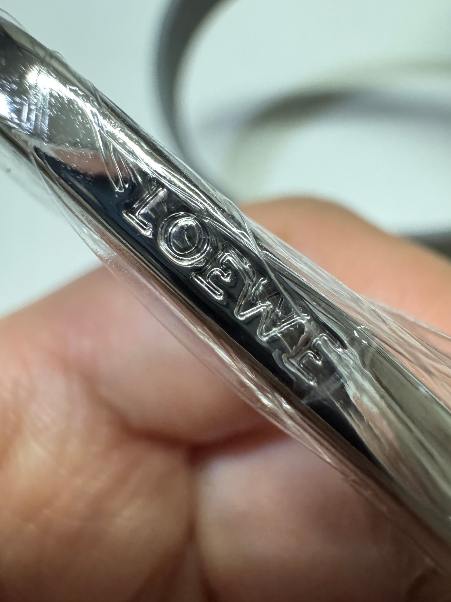 LOEWE Puzzle Small 珍珠灰