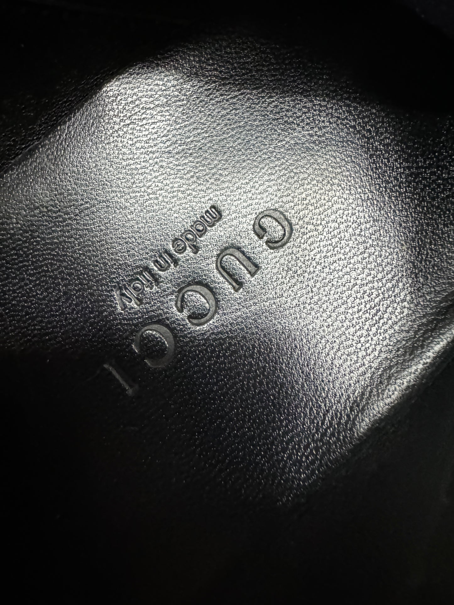 GUCCI Loafers 踩跟樂福鞋 奶白色