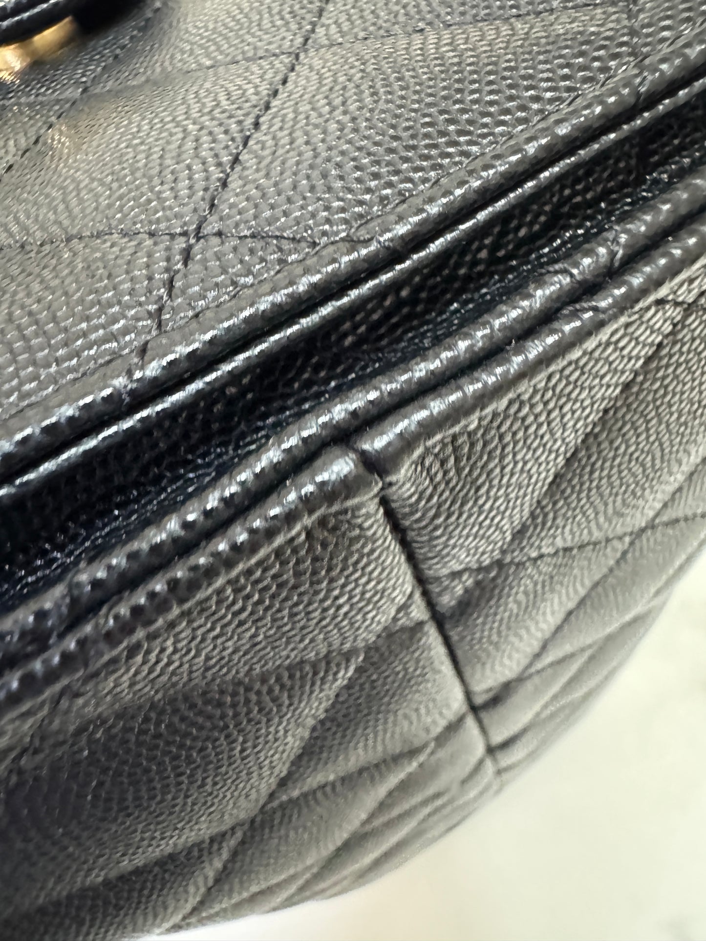 Chanel 25Bag Hobo 小號 荔枝皮 黑色