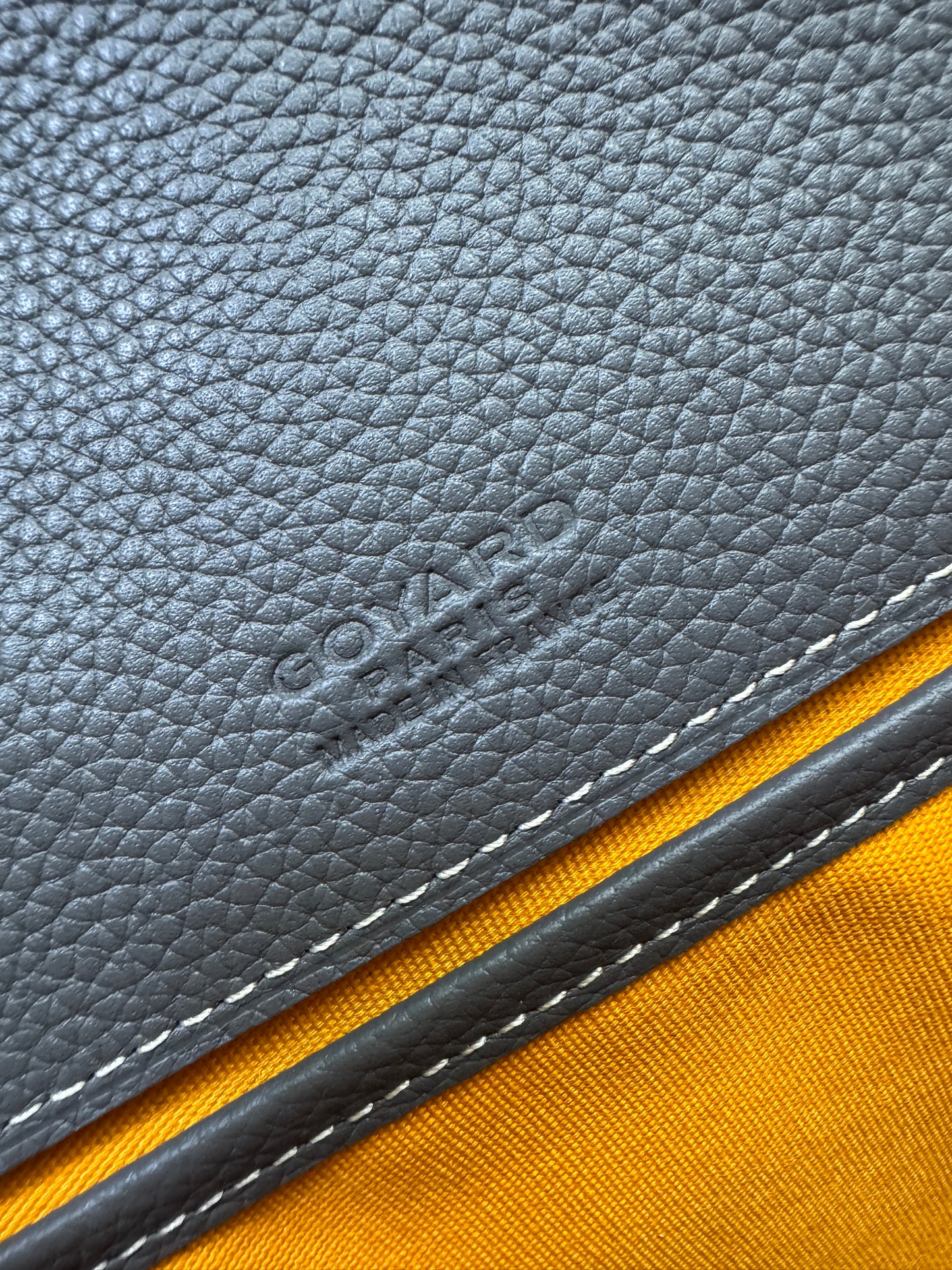 GOYARD Belvedere 郵差包 灰色 PM