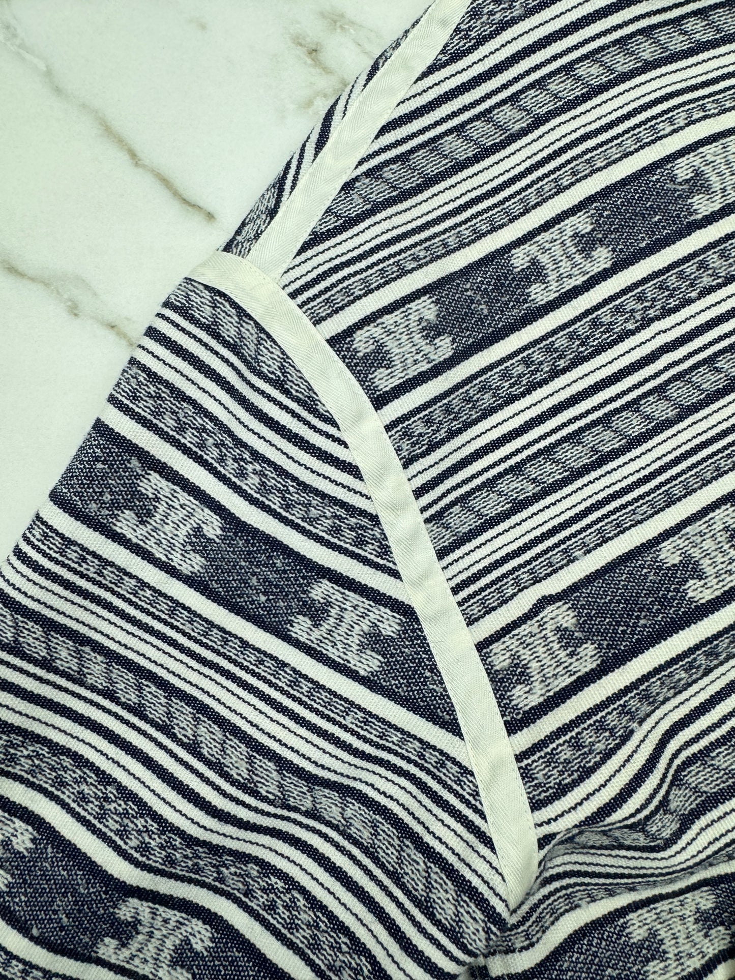 CElLINE 凱旋門Logo橫紋外套