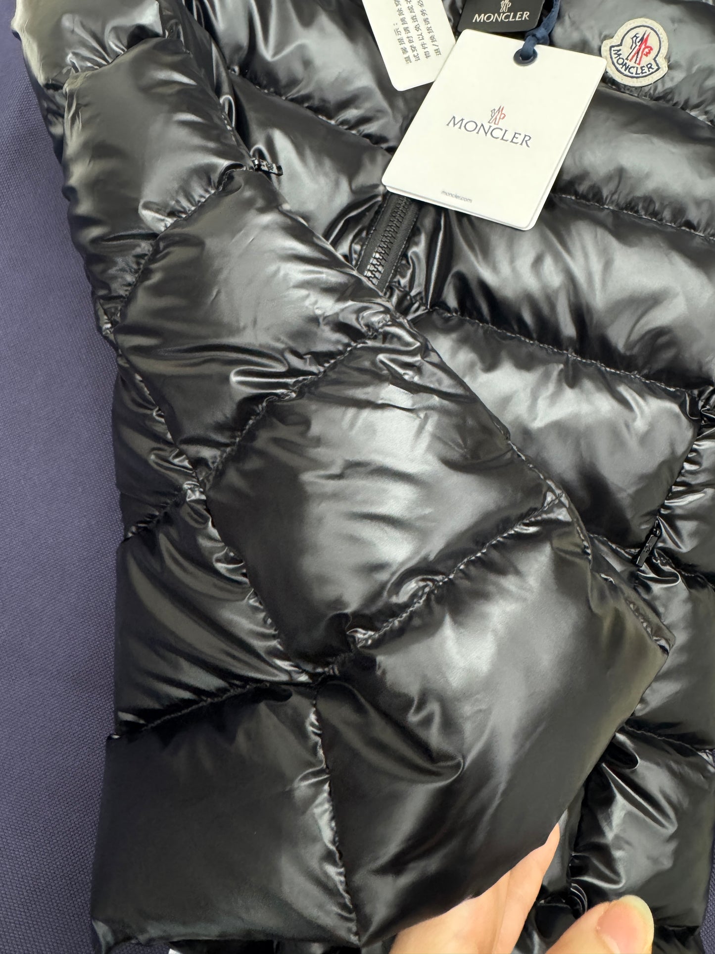 MONCLER Ghany Gilet 背心馬甲羽絨 Nylon Laque Down