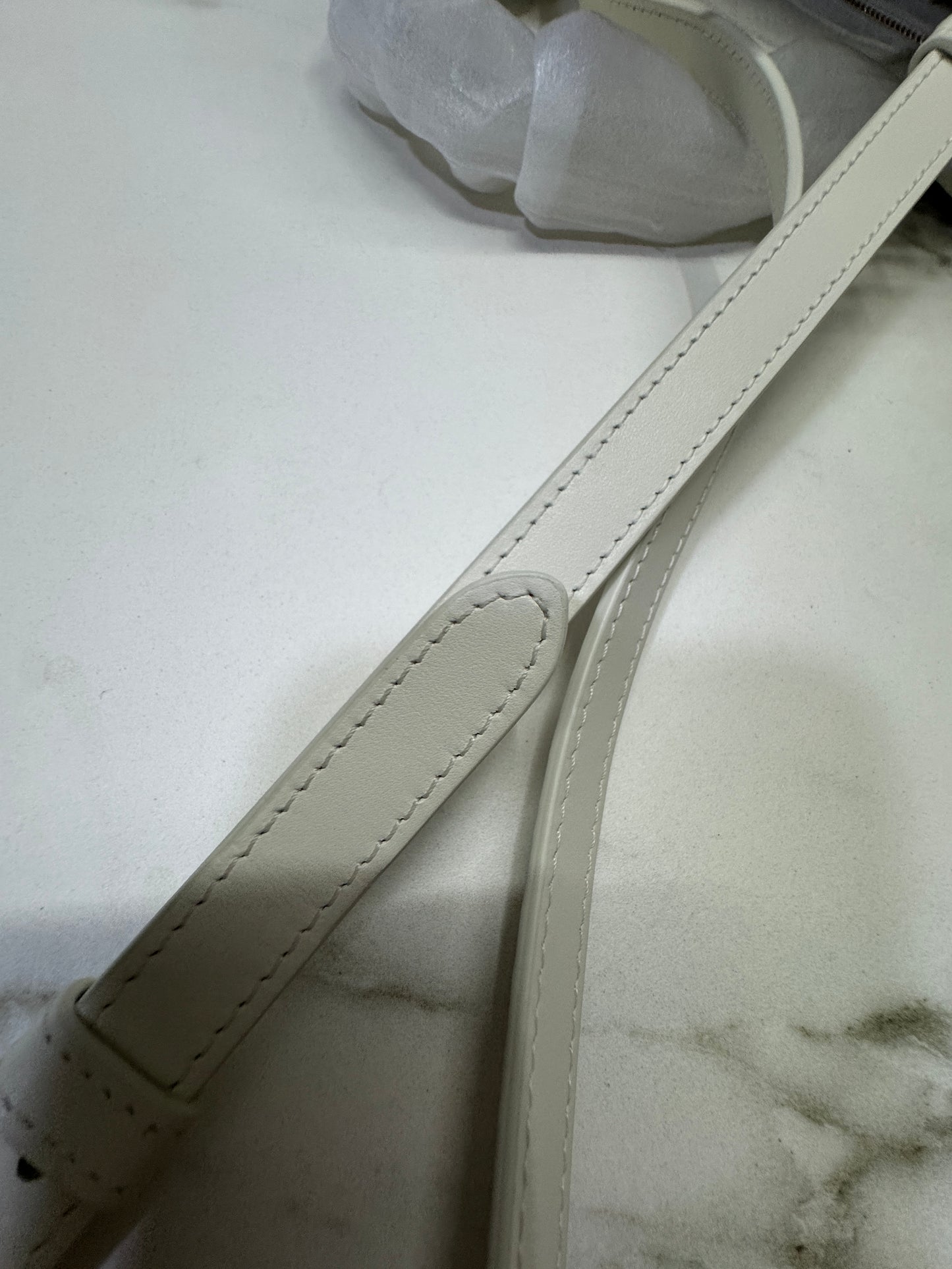 DIOR 全皮 Book Tote 奶白色小號