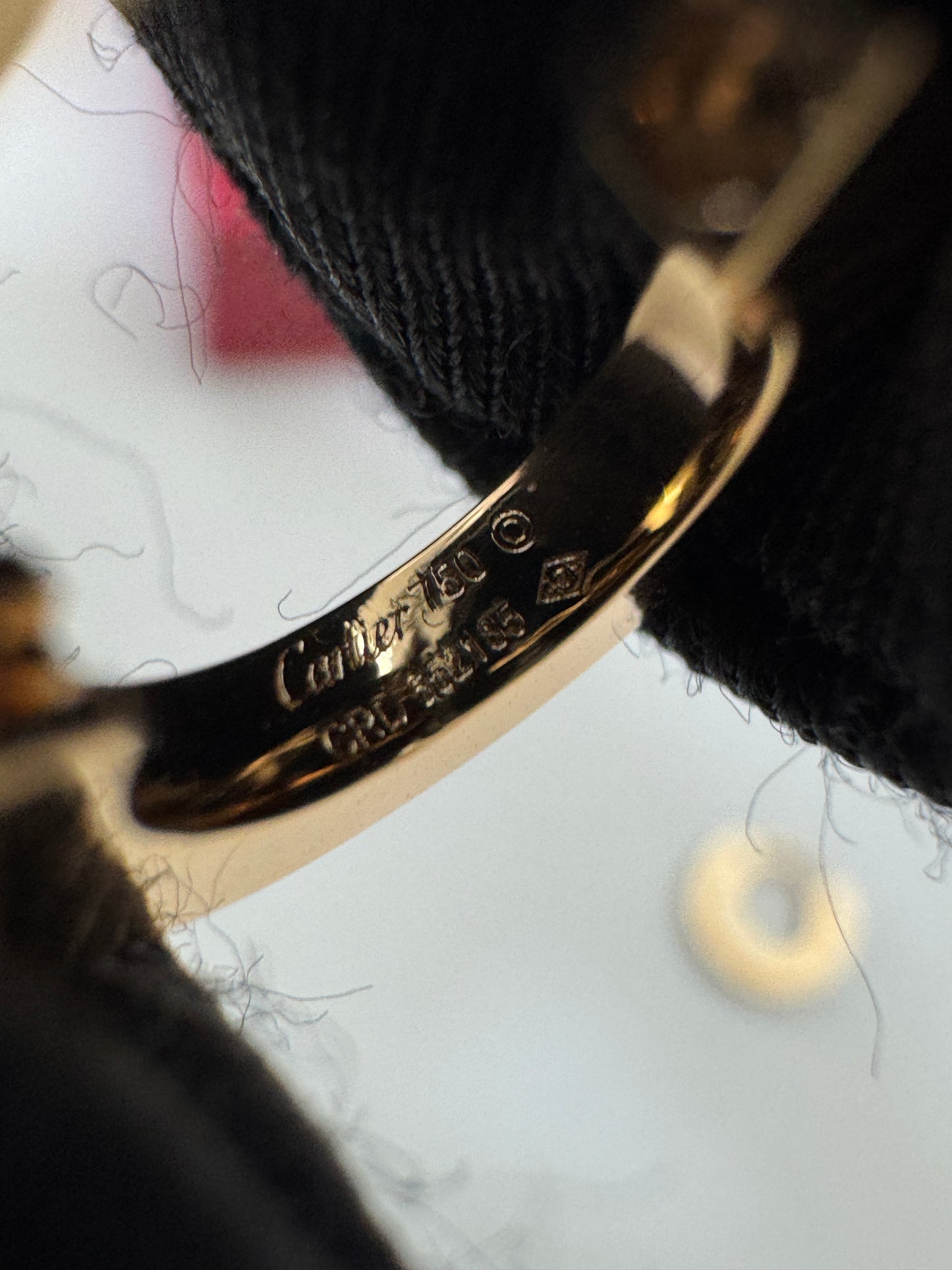 CARTIER Single Loop Earrings