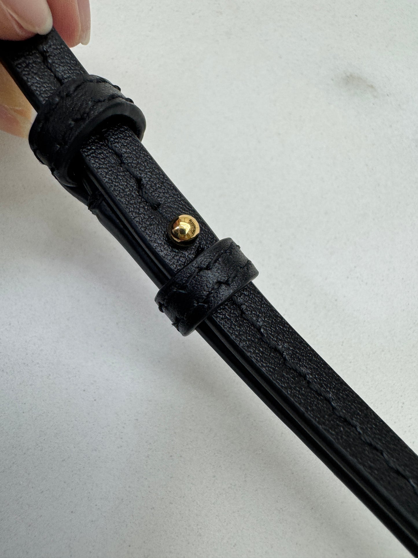 LOEWE Puzzle Fold Pouch Black