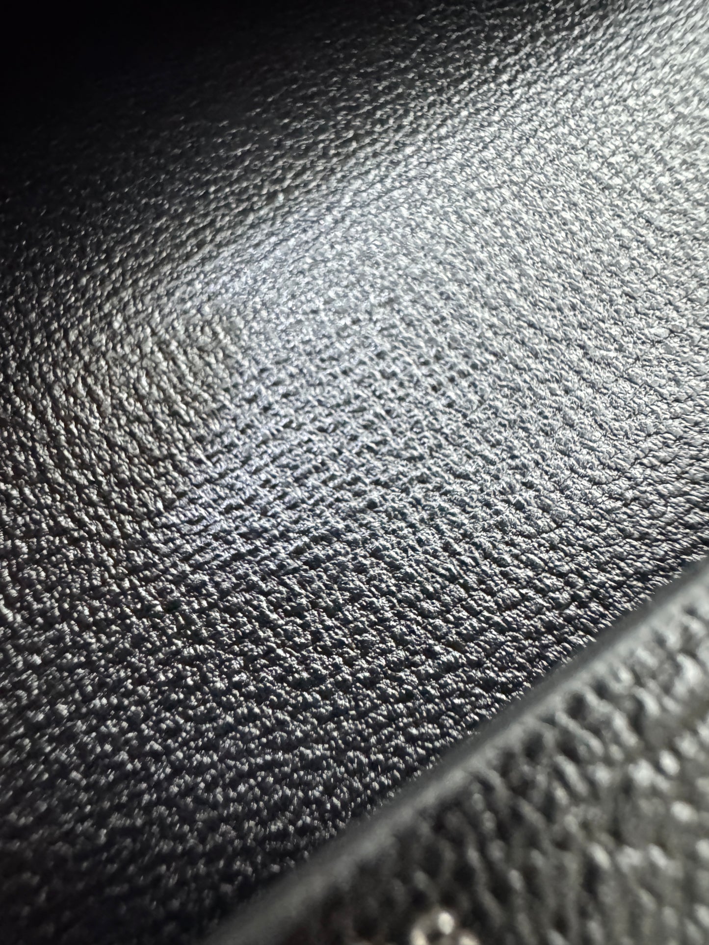 BEARN Mini Wallet 黑色山羊皮 Noir Chevre Mysore PHW