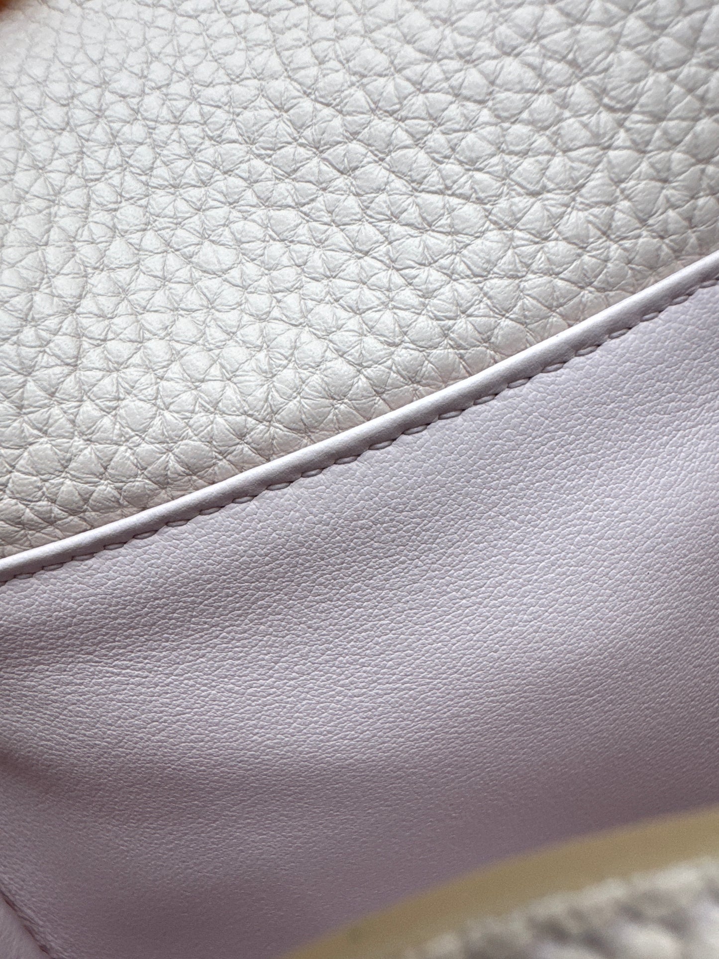 HERMES Mini Lindy 夢幻紫銀扣