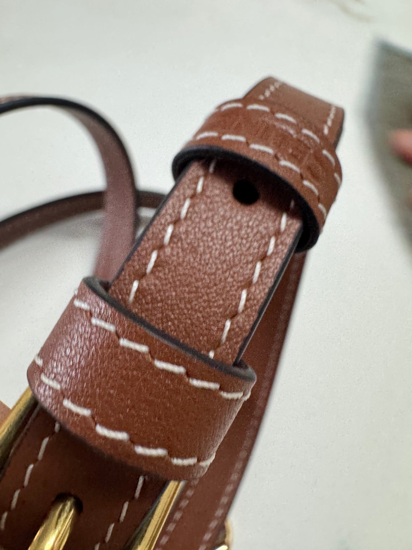 CELINE Triomphe Boston 棕色