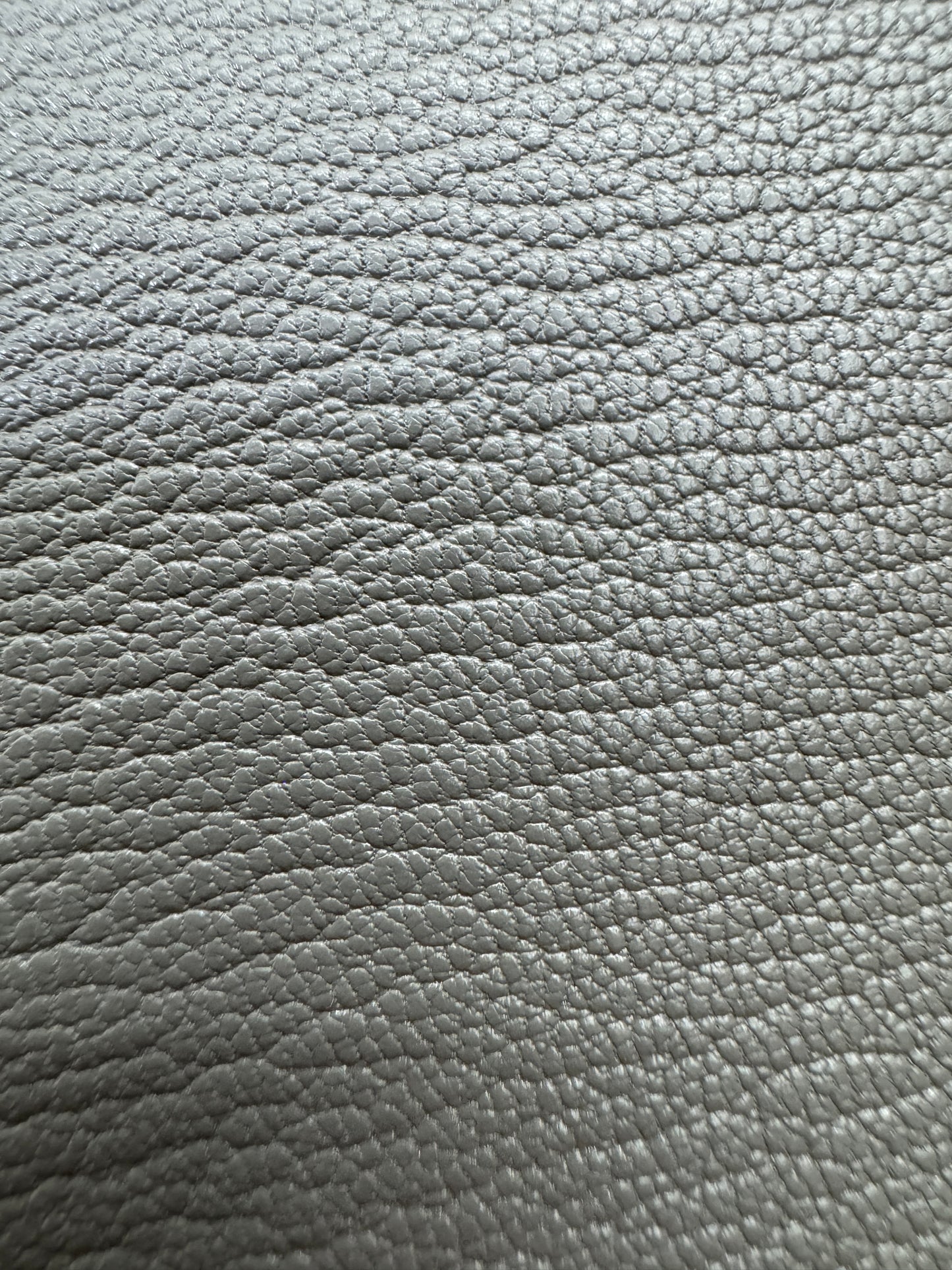 HERMES Bearn Mini Wallet 積雨雲灰山羊皮 金扣 Gris Meyer GHW