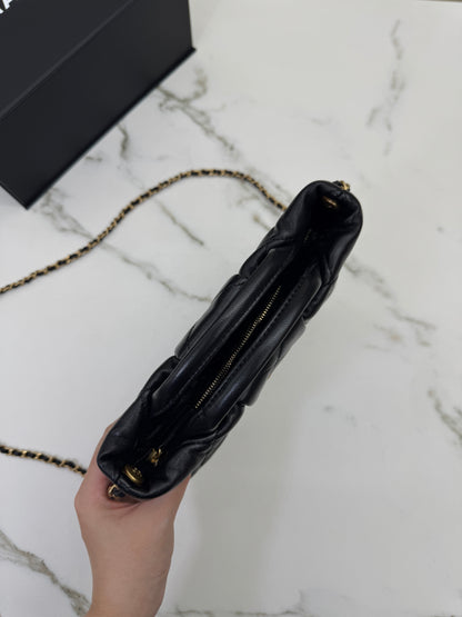 CHANEL 25K Mini 蝴蝶結包 綿羊皮