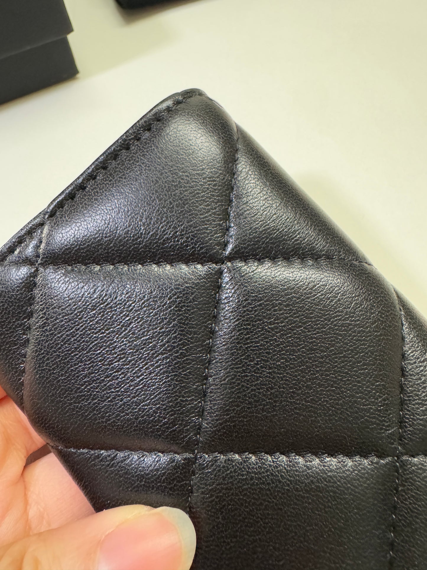 CHANEL 19 Card Holder