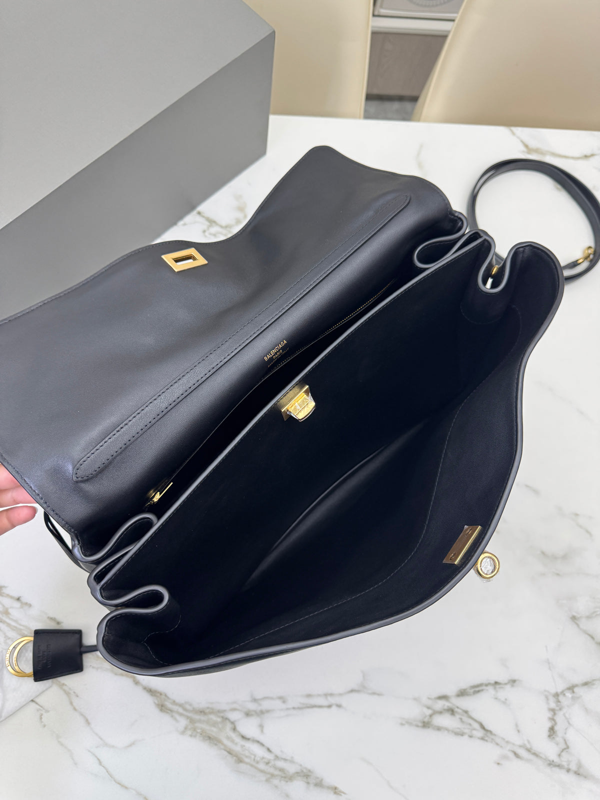BALENCIAGA Rodeo Large 黑金