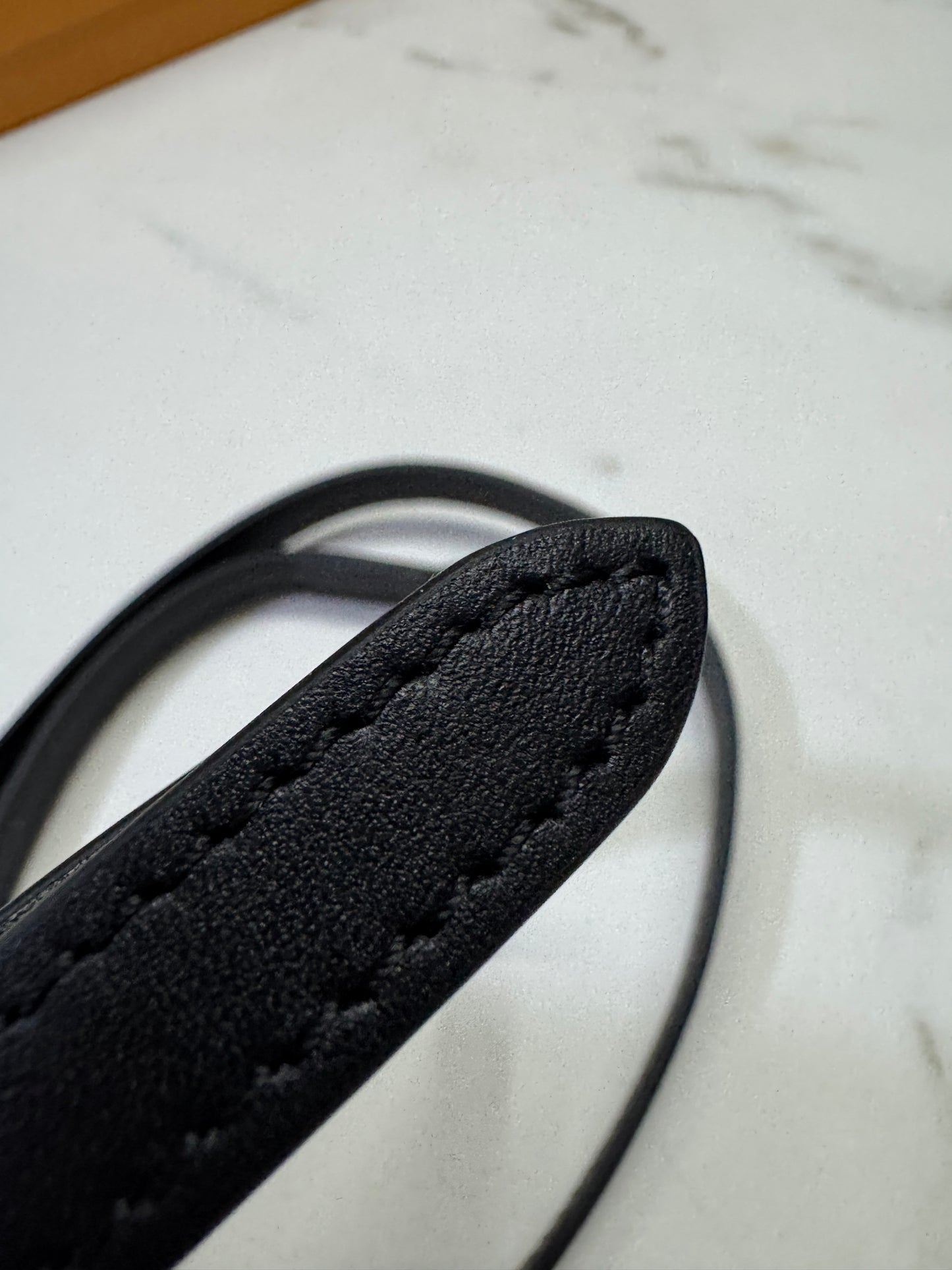 LV Side Trunk MM 黑色皮款