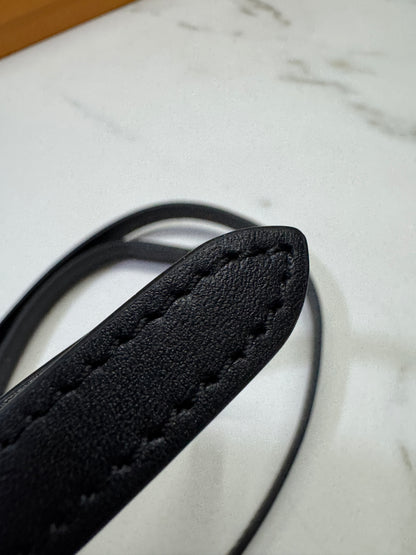 LV Side Trunk MM 黑色皮款