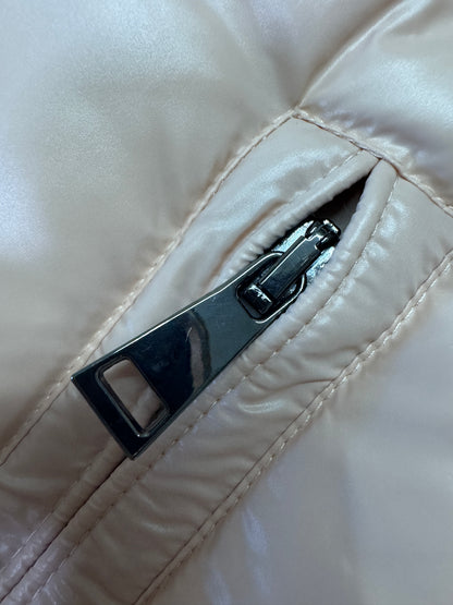 Moncler Maya 70 羽絨 光面淺粉紅色