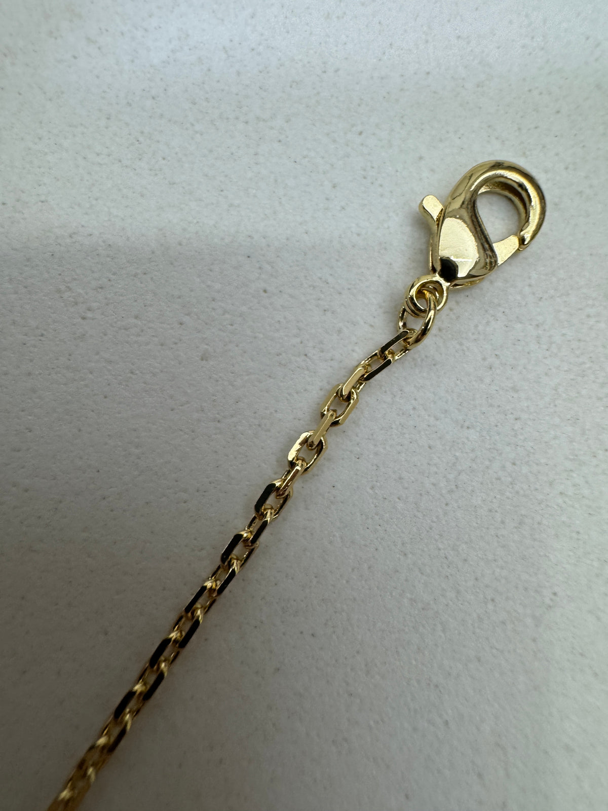 YSL 半鑽網球手鏈 金色