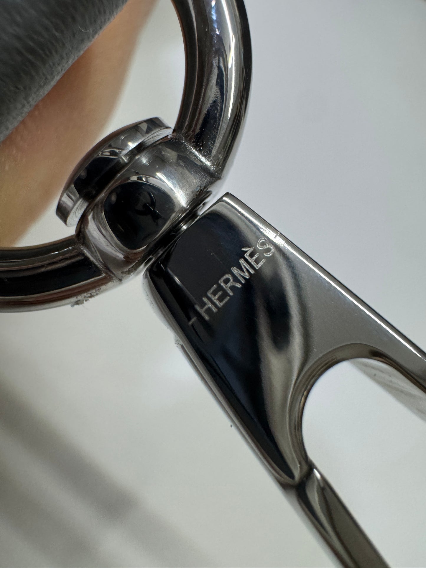 HERMES Mini Evelyn 積雨雲灰 0L Gris Meyer TC 銀扣PHW