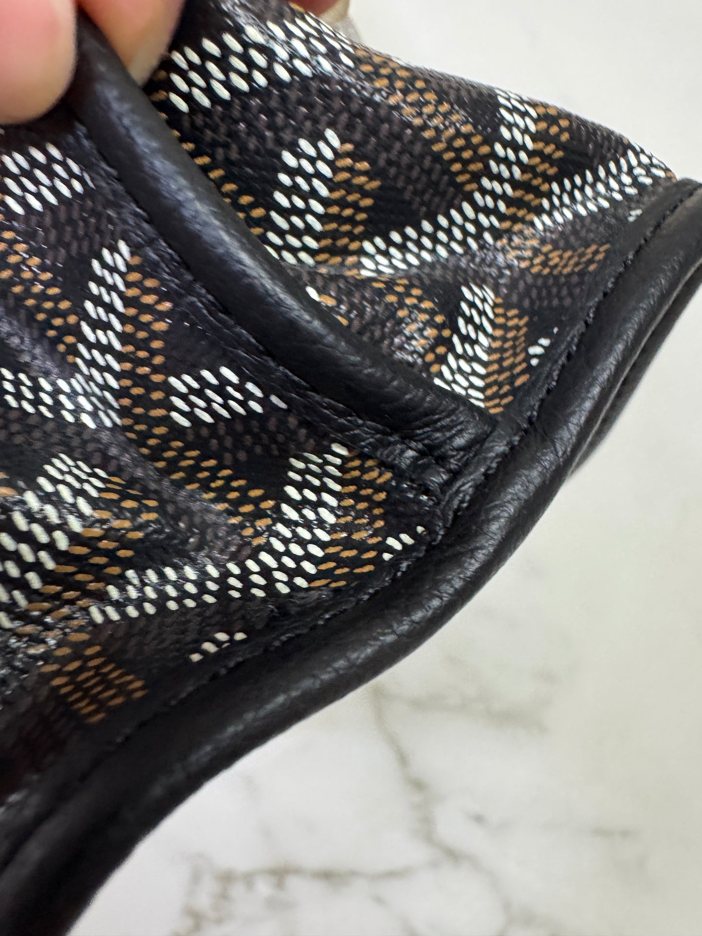 GOYARD 雙面皮款 迷你托特包 Anjour Tote Mini Black
