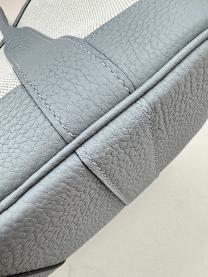 HERMES Neo Garden Party 23 木偶灰 Negonda Canvas