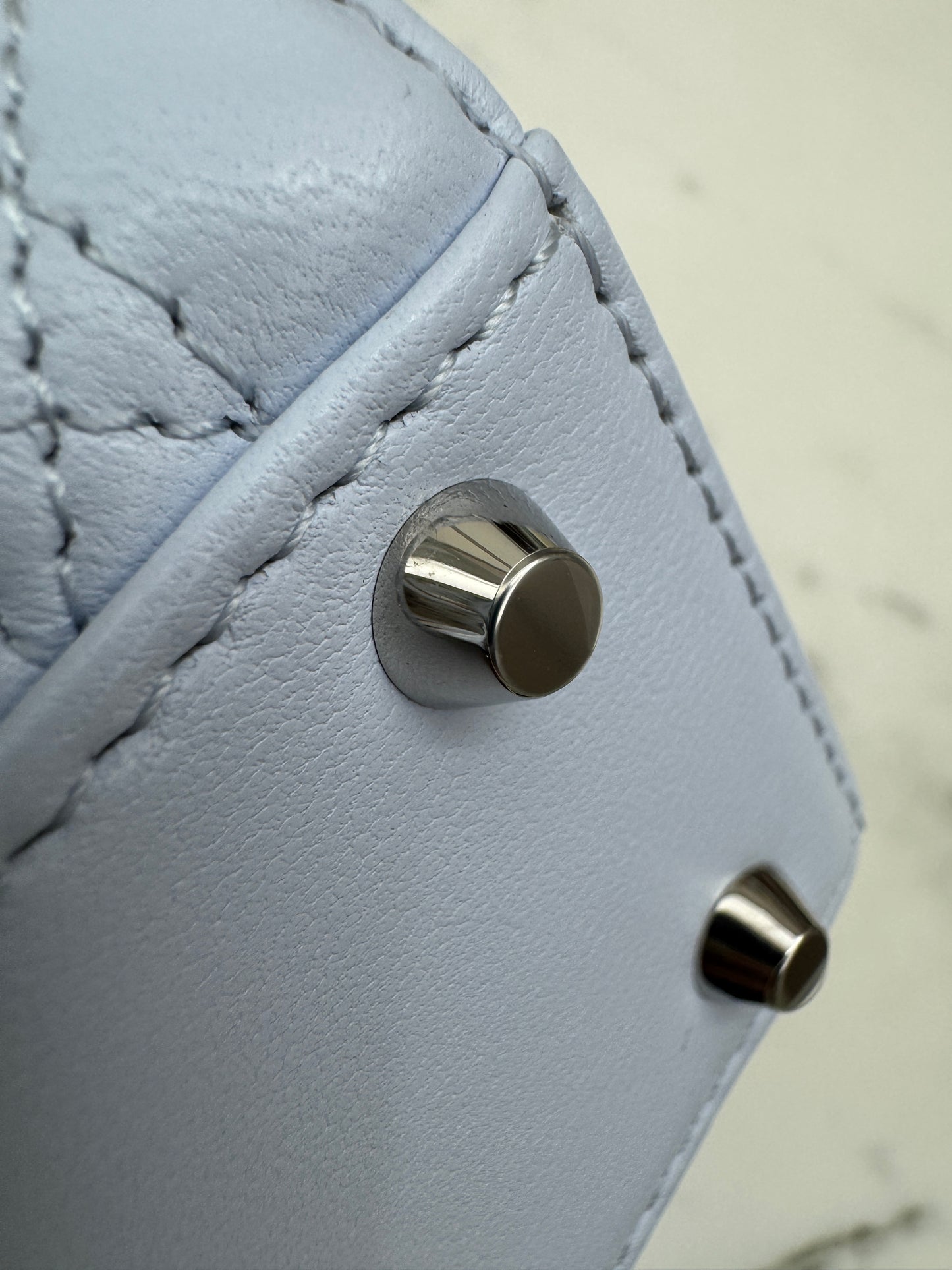 DIOR Mini Lady Dior Shirt Blue