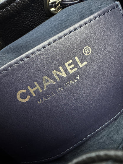 CHANEL Mini 25Bag 珠光深藍