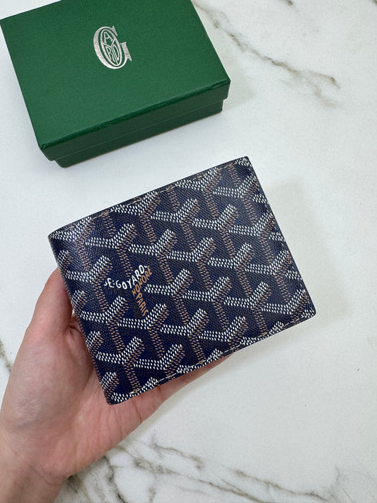 GOYARD Victoire Wallet 海軍藍