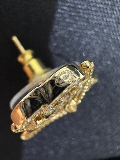 CHANEL 25K 蝴蝶結項鏈 淺金色