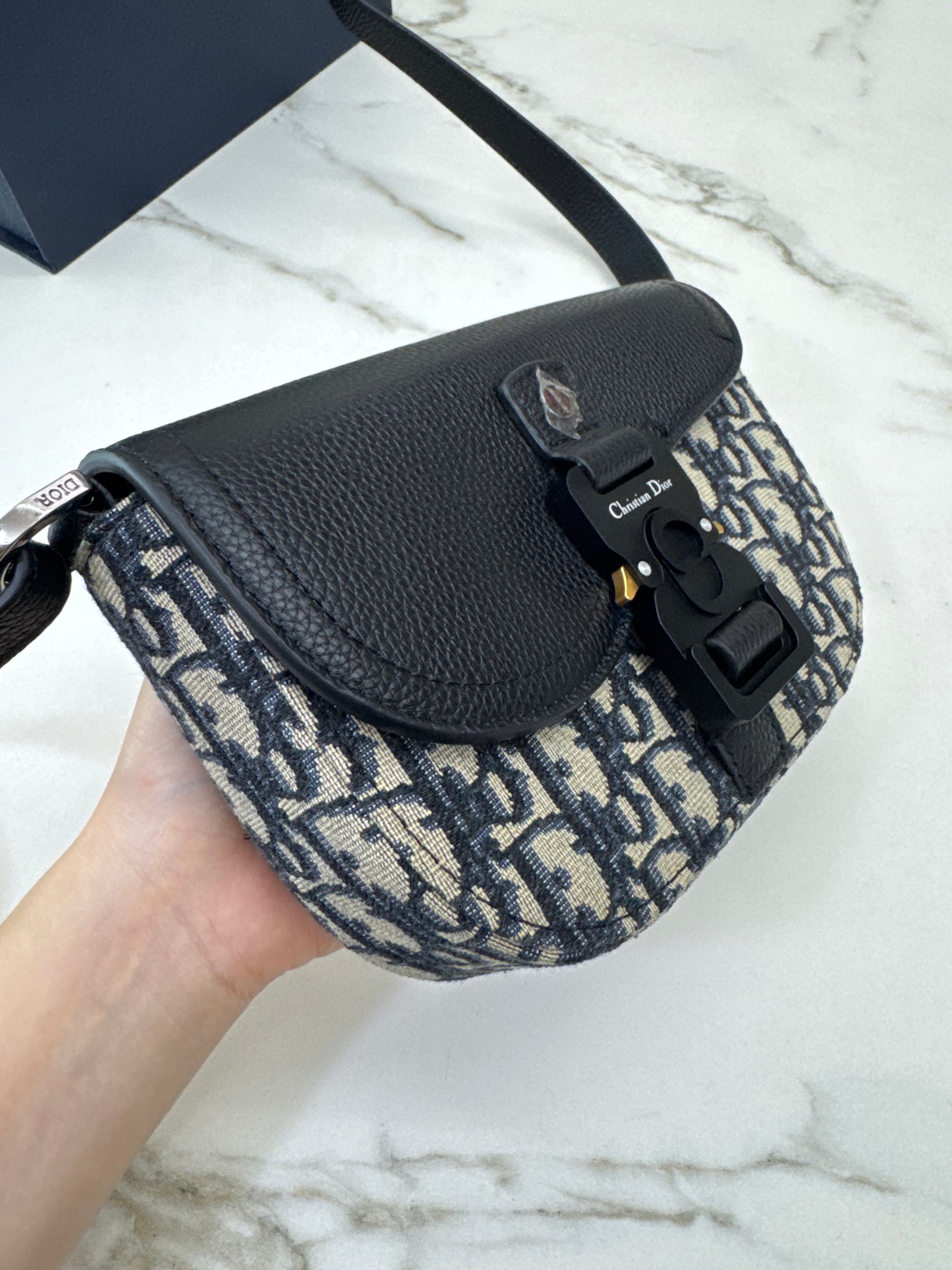 DIOR Mini Saddle Messenger Bag