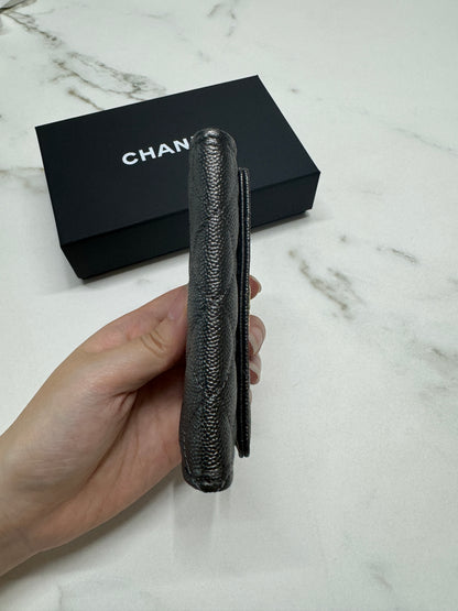 CHANEL 24S 雕刻logo Card Holder