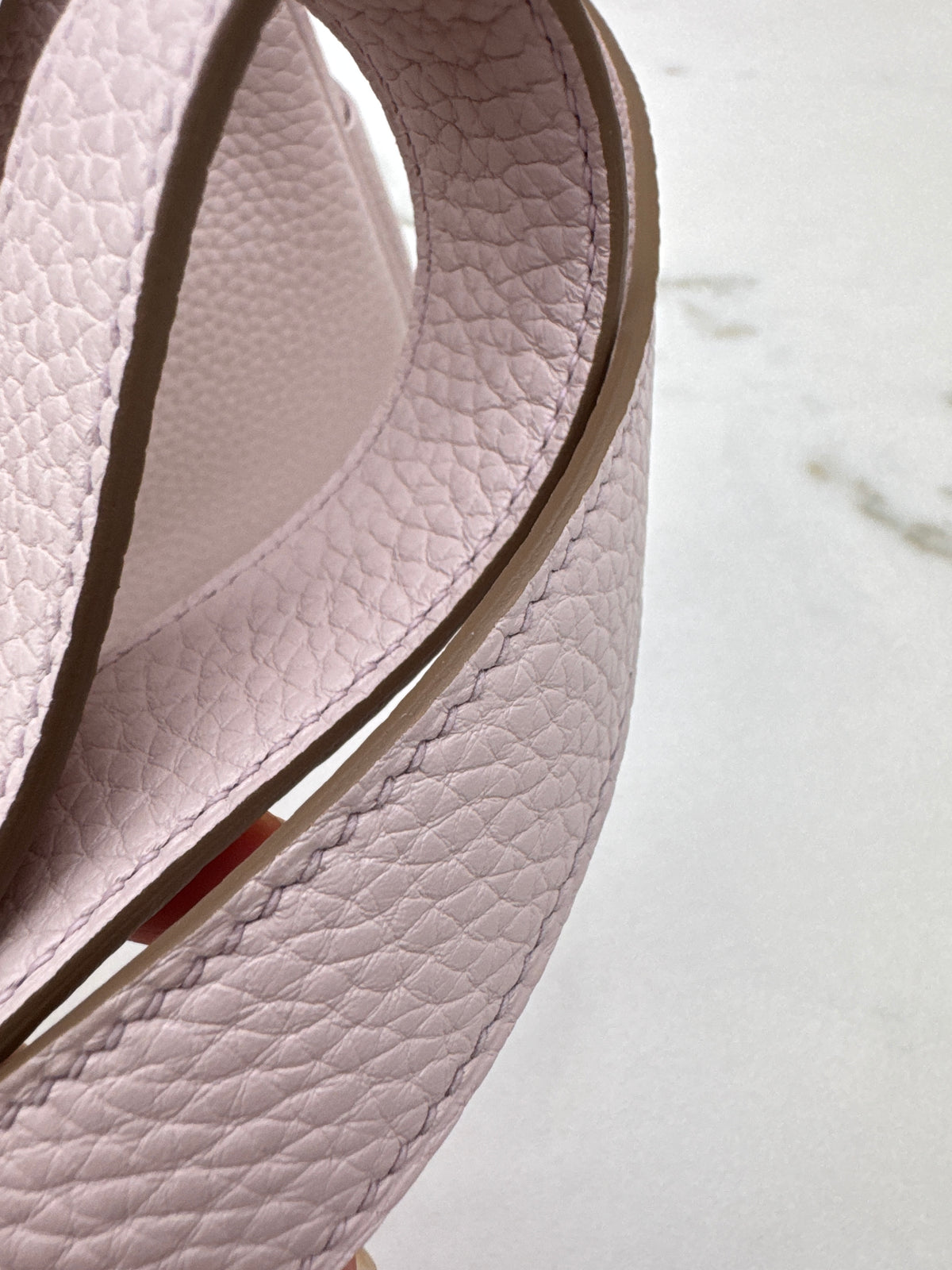 HERMES Mini Lindy 夢幻紫銀扣