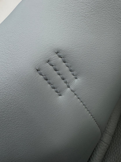 HERMES Halzan 25 聖杯藍銀扣 Bleu Pale