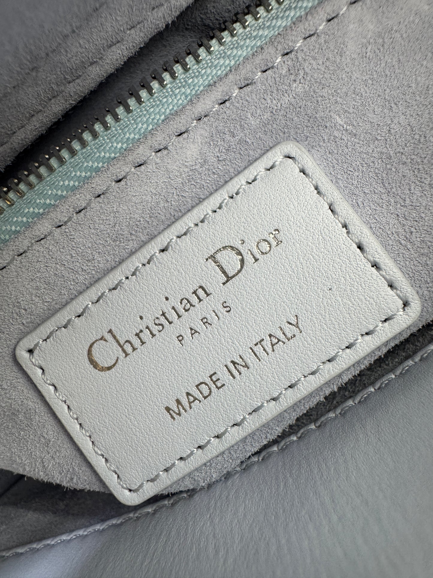 DIOR Mini Lady Dior Shirt Blue