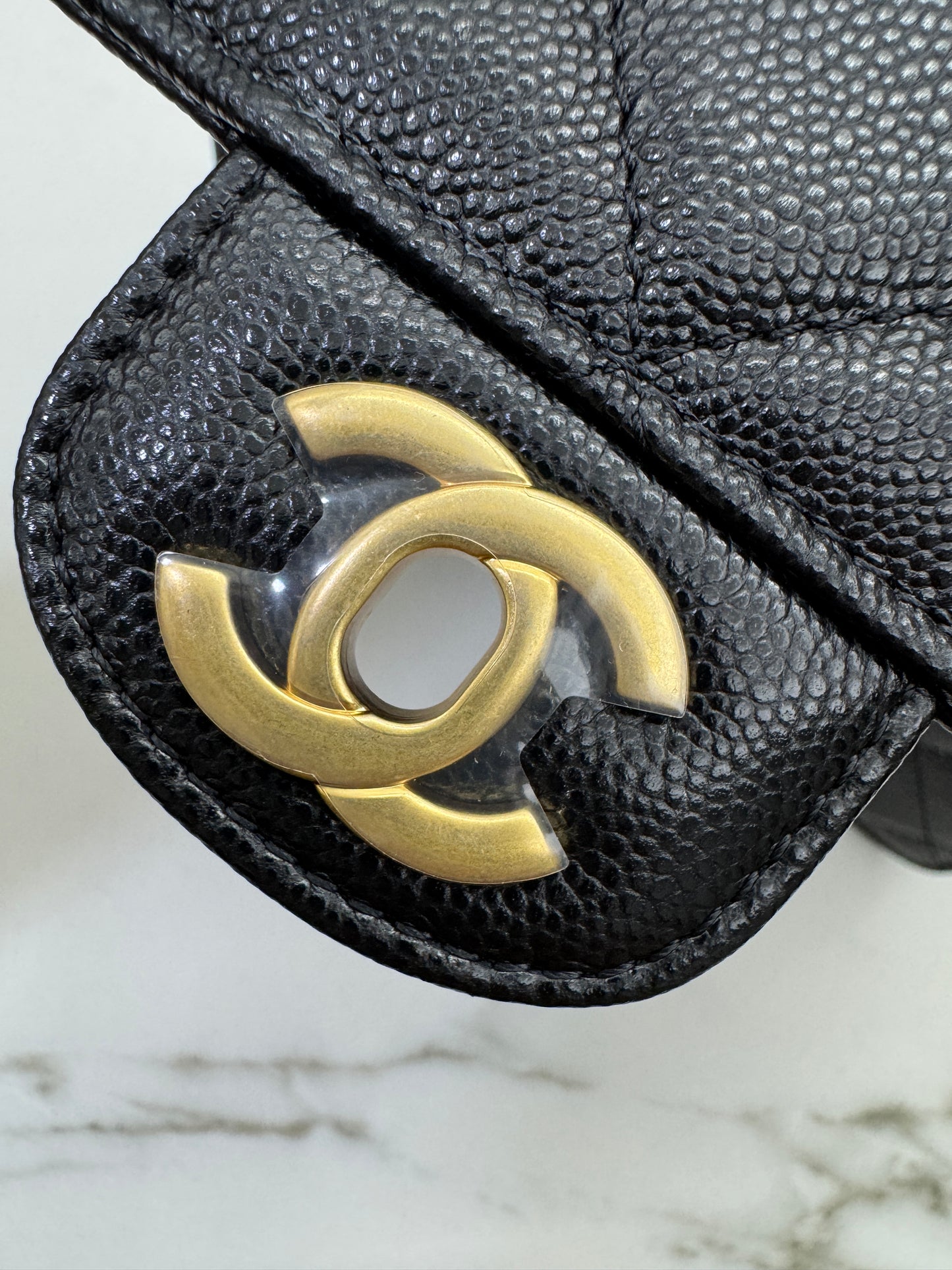 CHANEL 24K 手柄豆腐包 中號