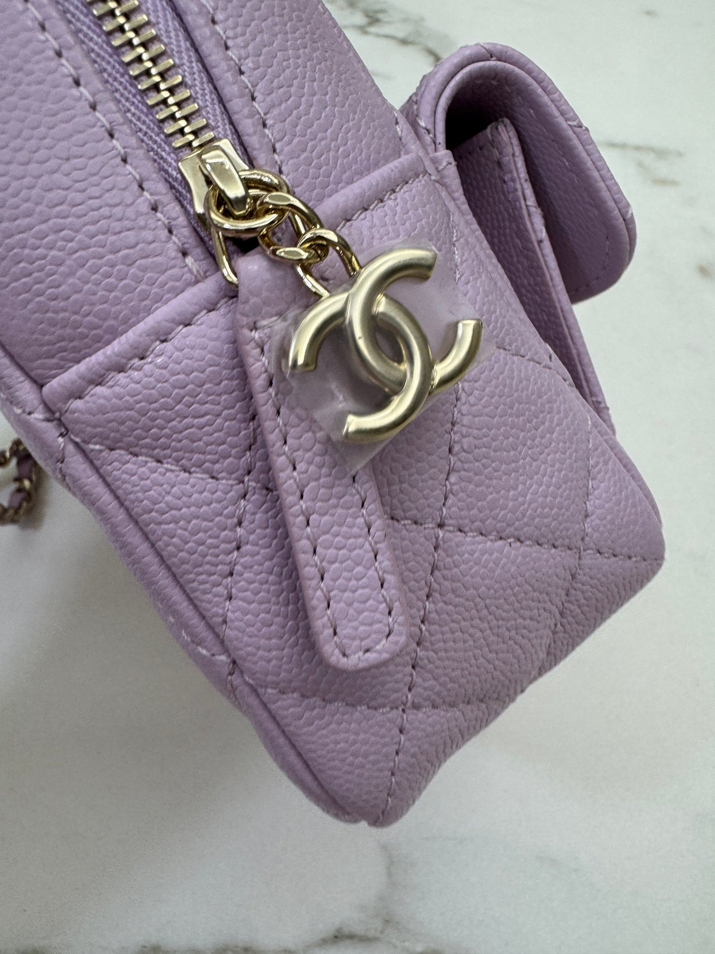 CHANEL Mini Backpack 小書包 24A粉紫色
