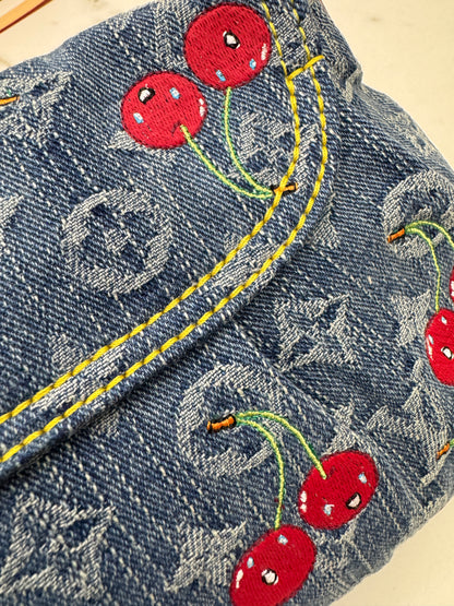 LV X TM Sunset Cherry Denim