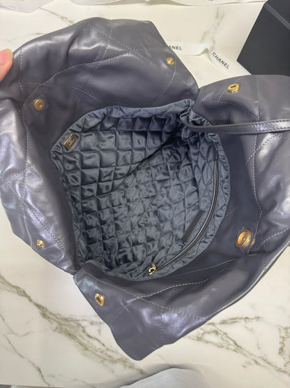 CHANEL 22Bag 小號 深灰色