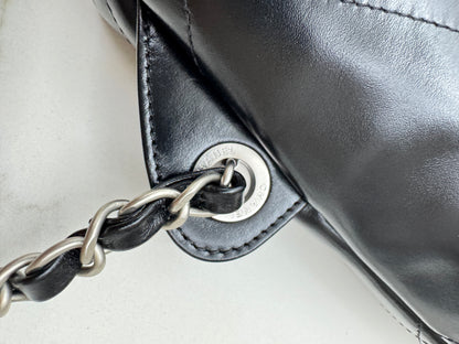 CHANEL 22Bag Backpack 黑銀 Black PHW