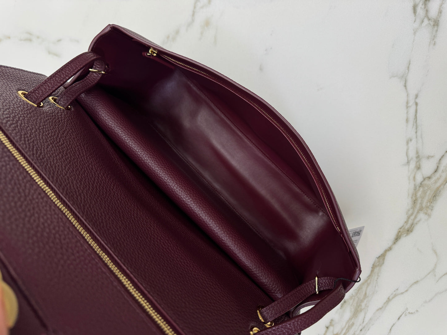 CHANEL 26S Maxi Flap Bag Small 酒紅色金扣 Burgundy GHW