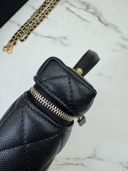 CHANEL 25P 拉絲金扣 LP盒子包