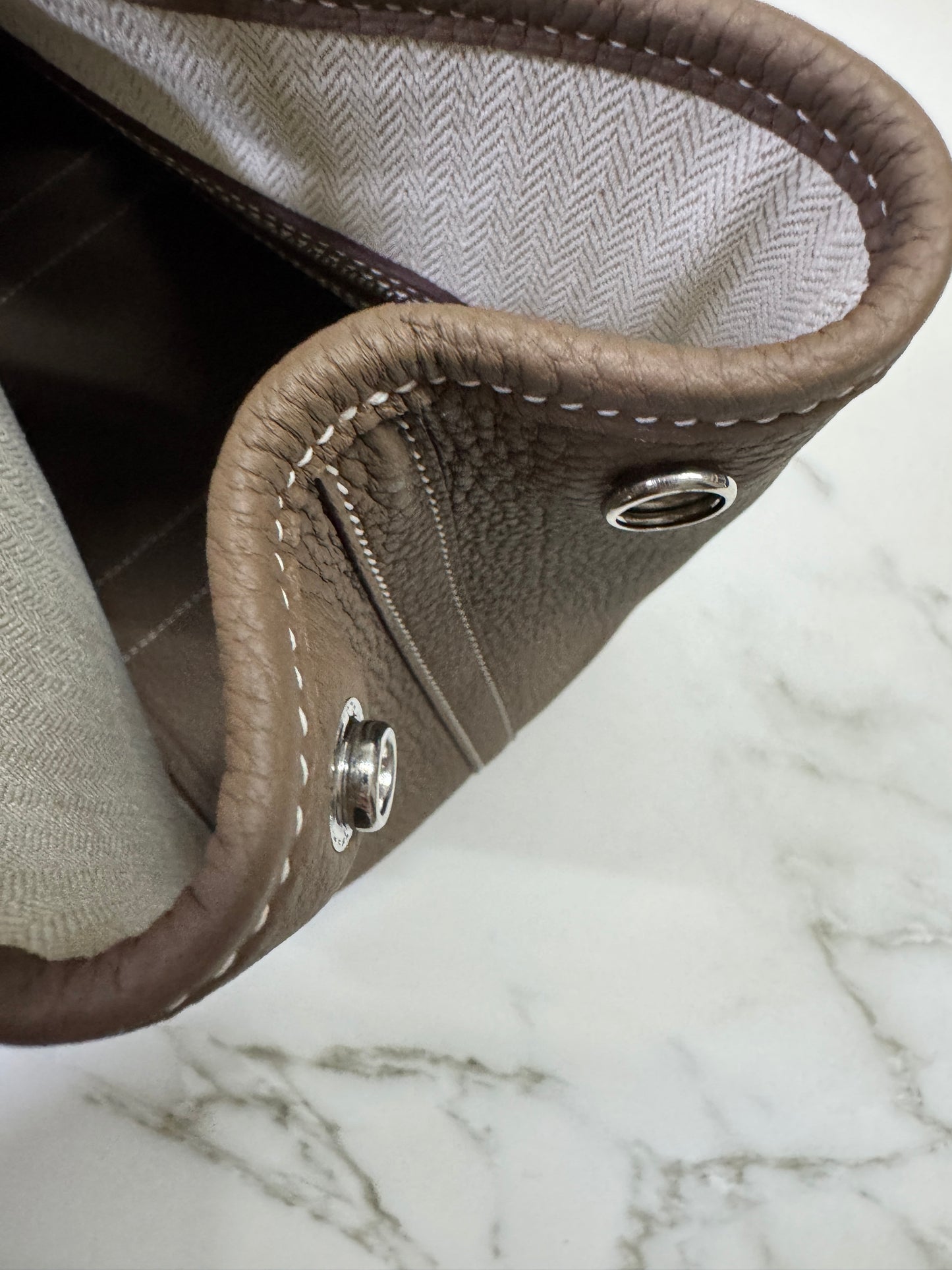 HERMES Garden Party 30 Negonda Etoupe