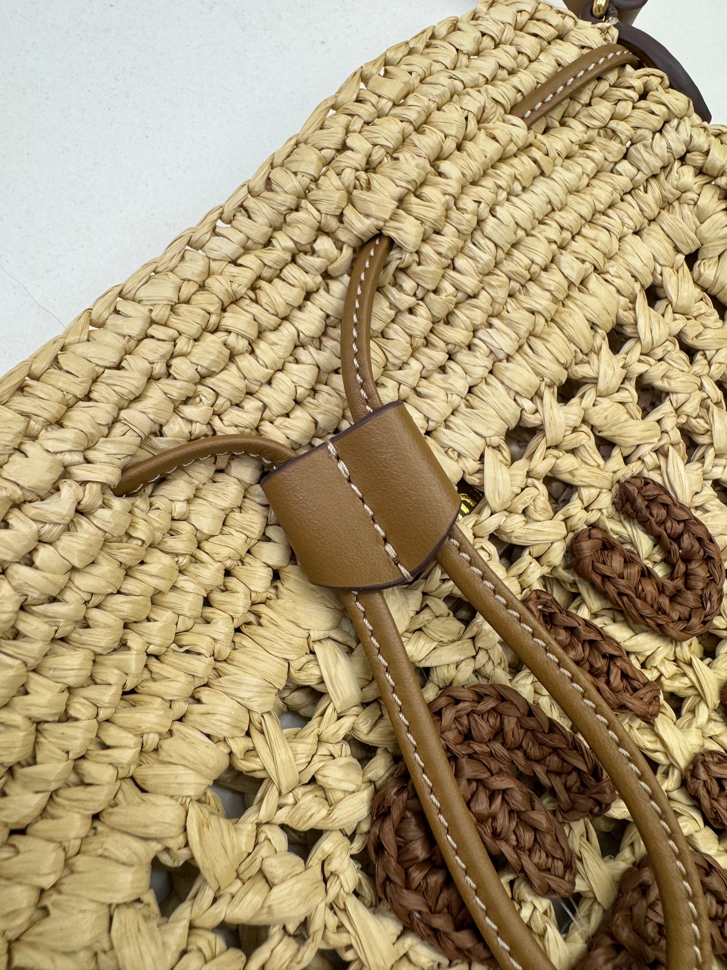 MIU MIU 拉菲草草編包